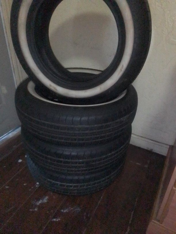 Remington Wide White Wall Tires