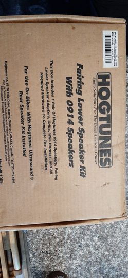 Hogtunes Harley Davidson Speakers  Fairing Kit