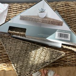 (4) New Corner Shelf Or Basket