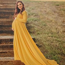 Maternity Baby Shower Gown/ Dress 