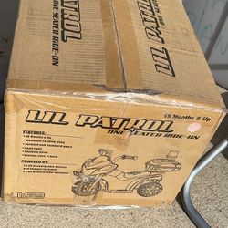 Never Used - Lil Patrol Battery Powered (6V) Ride On Toy