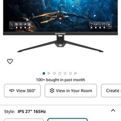 27 Inch Gaming Monitor Sceptre