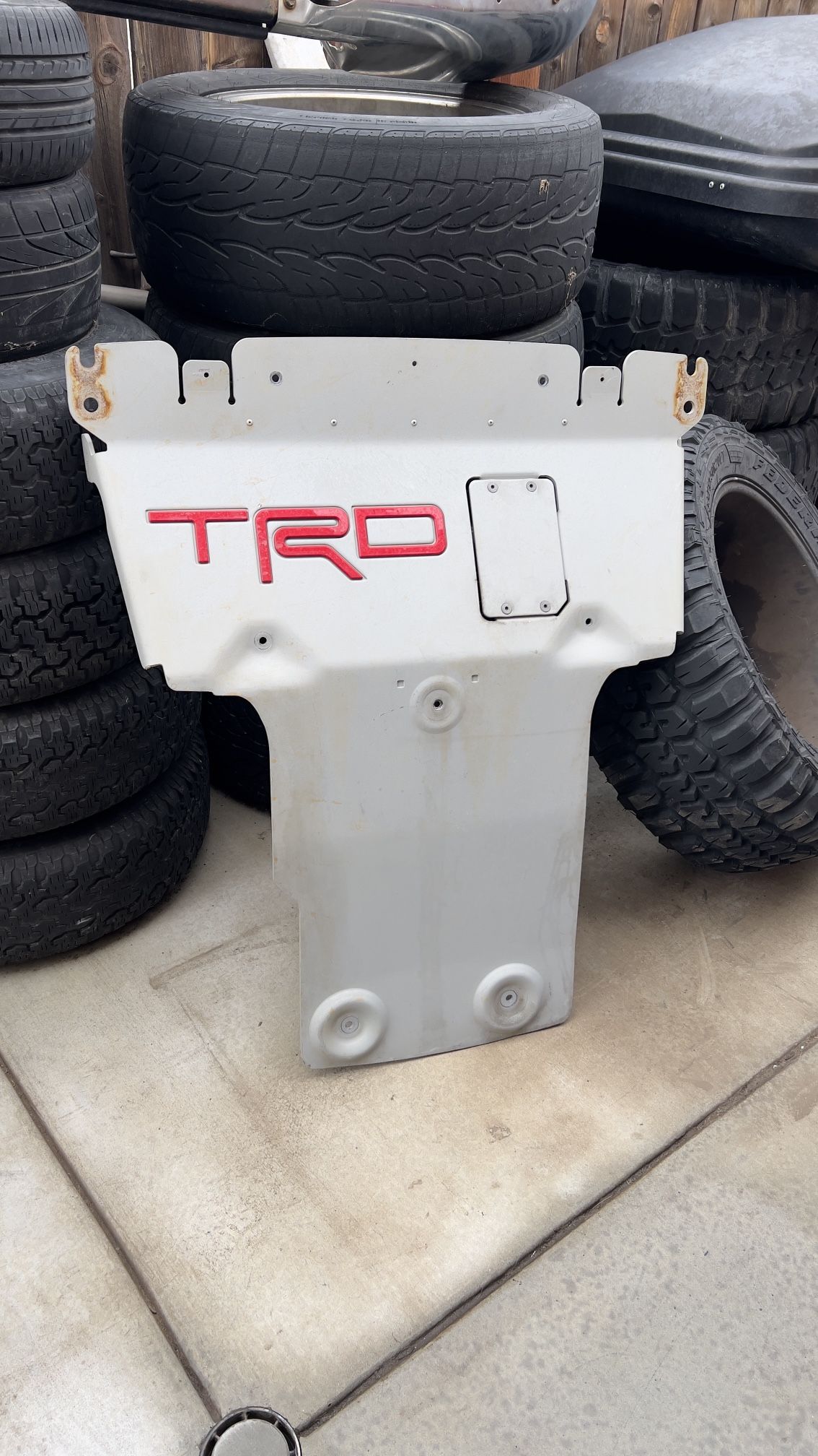Tundra TRD skiplate