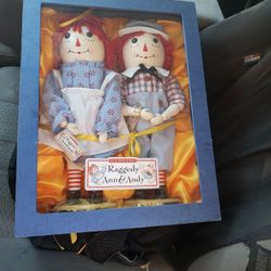 Classic Raggedy Ann And Andy Dolls