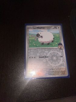 Hop’s Wooloo Pokémon card