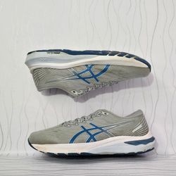 ASICS GT 2000 11 Running Shoes 1012B271 Women Size 8.5 Grey Blue FF Blast