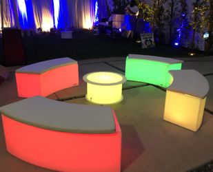 Led Bench For Your Party 