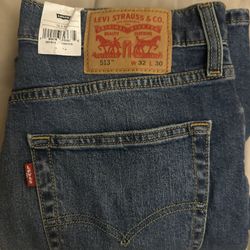 Levi Strauss 513 Slim Straight 32x30