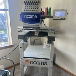Ricoma 1501 TC Commercial Embroidery Machine