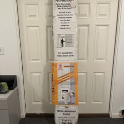 Aluminum Pet Patio Door