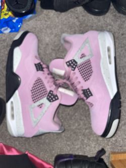 Orchid Pink Jordan 4s