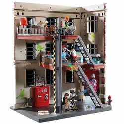 Playmobil Sony Ghostbusters 9219 Firehouse Building Set