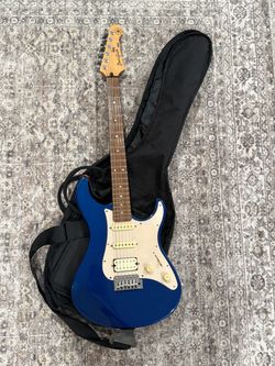 Blue Yamaha Pacifica Electric Guitar + Gig Bag