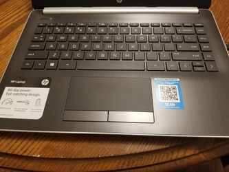 HP 14" LAPTOP BRAND NEW COST $495. TAKE $300.
