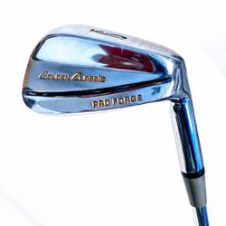Vintage Golden Classic 9 Iron RH Steel True Flex Power Point Shaft Golf Club