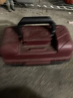Fishing tackle box