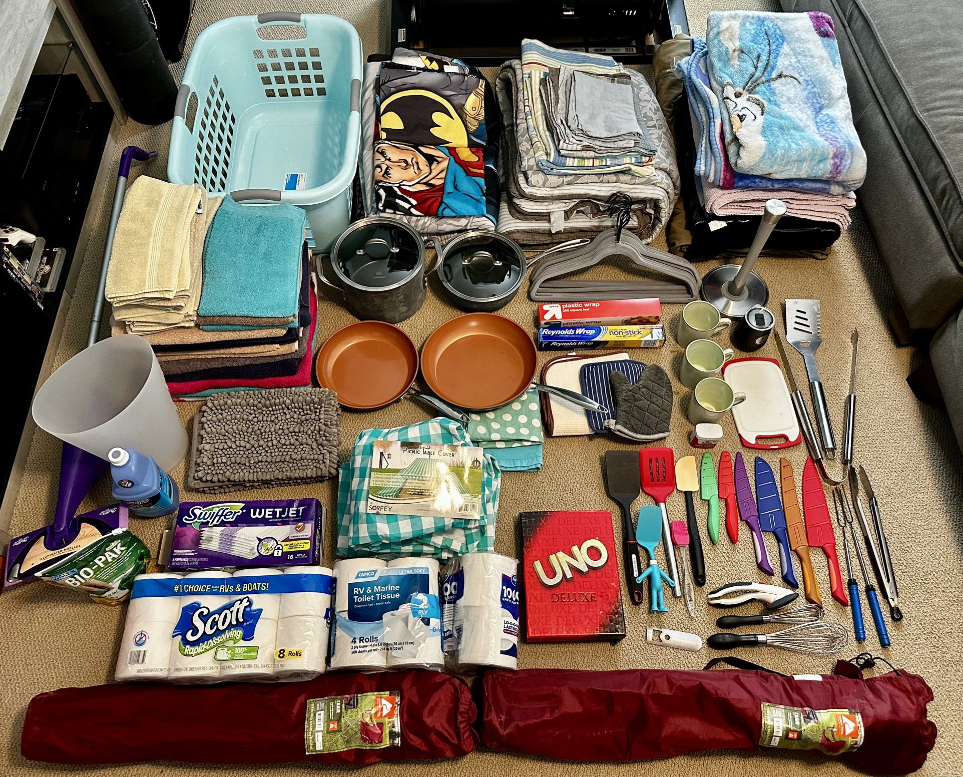 Trailer Camping Supplies Package