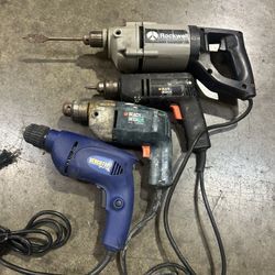 Old Drills And Heavy Duty Drill