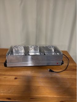 Buffet warmer stainless steel