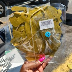 Gold Friendsgiving Banner 