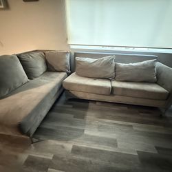 L Sofa Grey