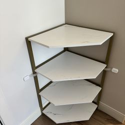4 Tier End Table/Corner Shelf