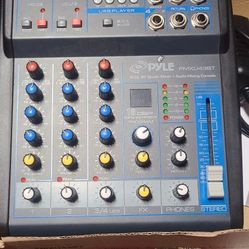 sound mixer 