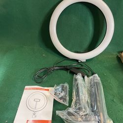 Beauty LED Ring Light for Make-up and Live Streaming New In Box