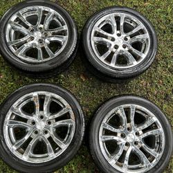 (USED) FULLWAY TIRES 245/45ZR18 100W XL ~BOLT PATTERN 5/120mm~ (CASH ONLY)