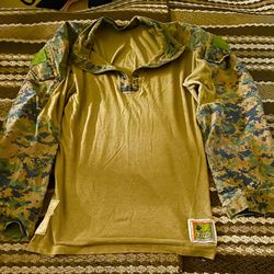 Woodland Marpat Frog Shirt Size SR