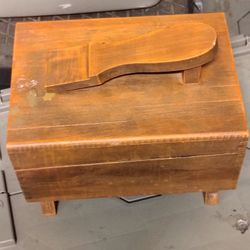 Antique Shoe Cleaning Box
