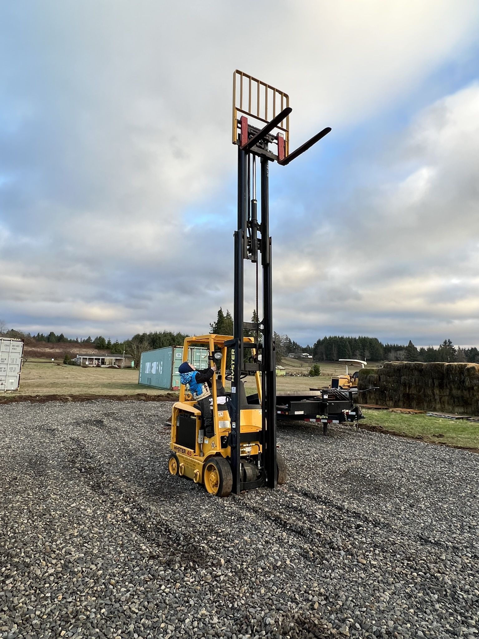 Forklift Battery Powered