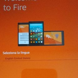 Amazon Fire Tablet & Charging Stand