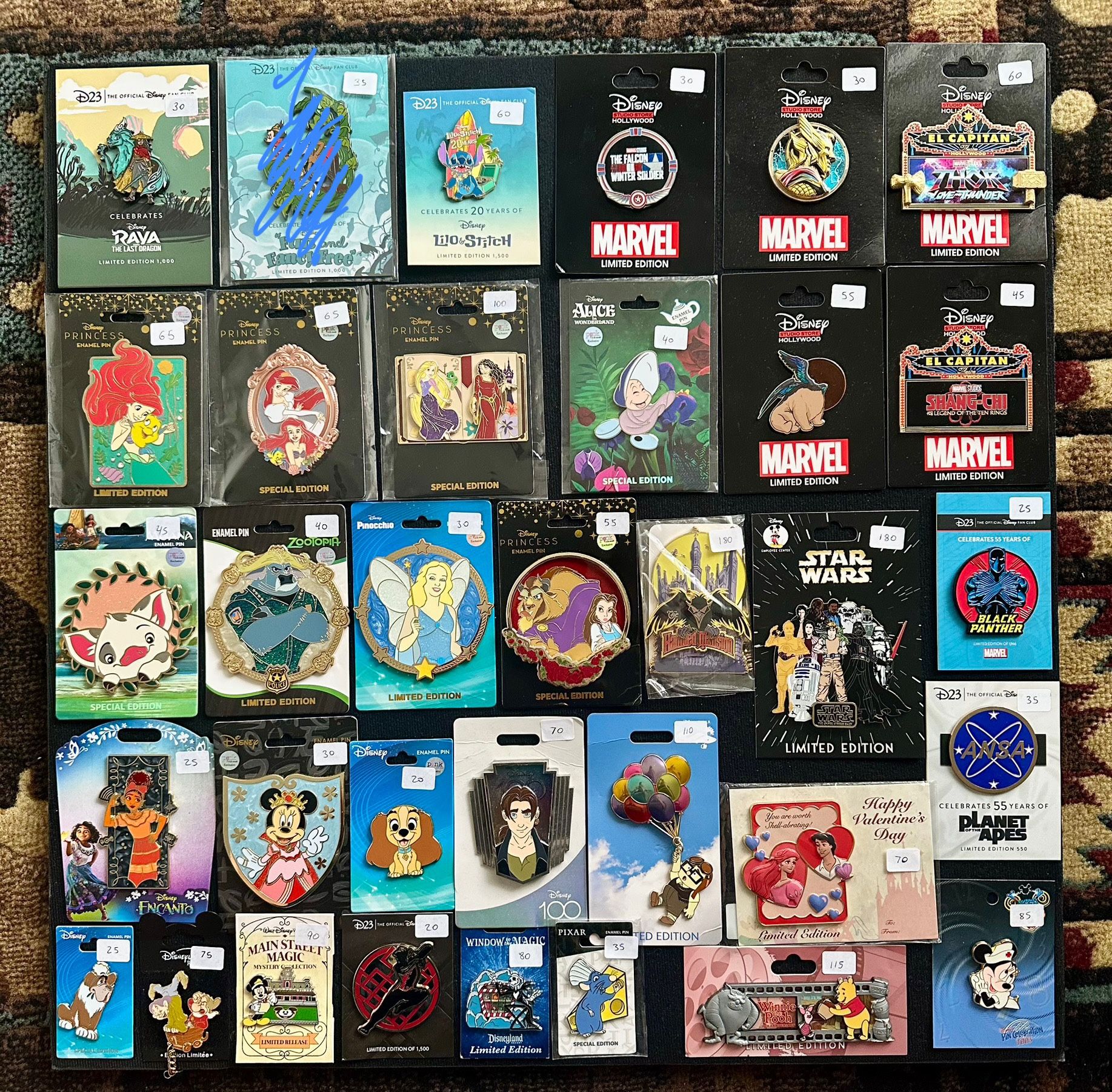 Disney Pins For Sale Or Trade