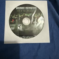Playstation 2 Game : Marvel Nemesis Rise Of  The Imperfects