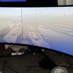Samsung Odyssey G9 Monitor, 49-inch, QLED, G-SYNC Compatible, Dual QHD, 240Hz Refresh, 1000R Curved