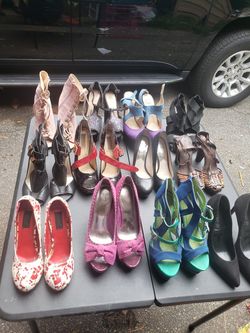 Heels size 7 to 9