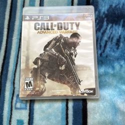 Call Of Duty Advanced Warfare Ps3 Game Playstation 3