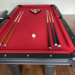 New Pool Table ( Free Installation ) Billiard Tables 8 Foot 7 Ft Or 