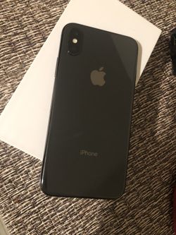 Factory unlocked apple iphone X 256gb, store warranty!