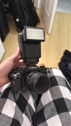 Canon A-1 film camera