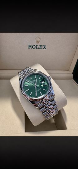 2026 Brand New Unworn Datejust 36mm Green Dial Rare*