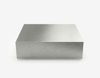 Stainless steel coffee table