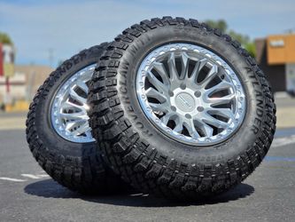 Rotary forged 17" AGP 304 -12mm rims MT tires Chevy Silverado Wheels GMC Sierra 6x139 6x5.5