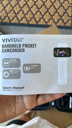 Vivitar Handheld Pocket Camcorder