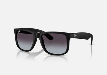 Ray Ban - Justin Classic / Matte Black & Grey lens