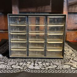 Garage Storage Box Tool Used