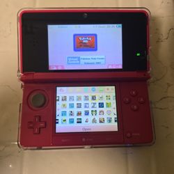 Preloaded Gloss Pink Nintendo 3DS