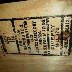 Gone!!Plywood  3/4  23/32  External Grade. 4 Sheets 4' X  8' And  2x4s Etc.