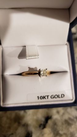 Diamond ring as shown. Never used. One only. Sold as.shown